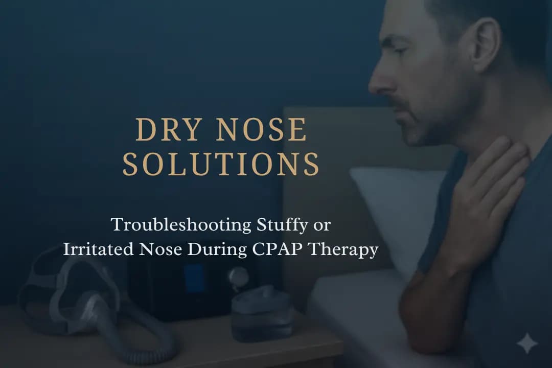 Dry Nose Solutions CPAP: Troubleshooting Stuffy or Irritated Nose During Therapy