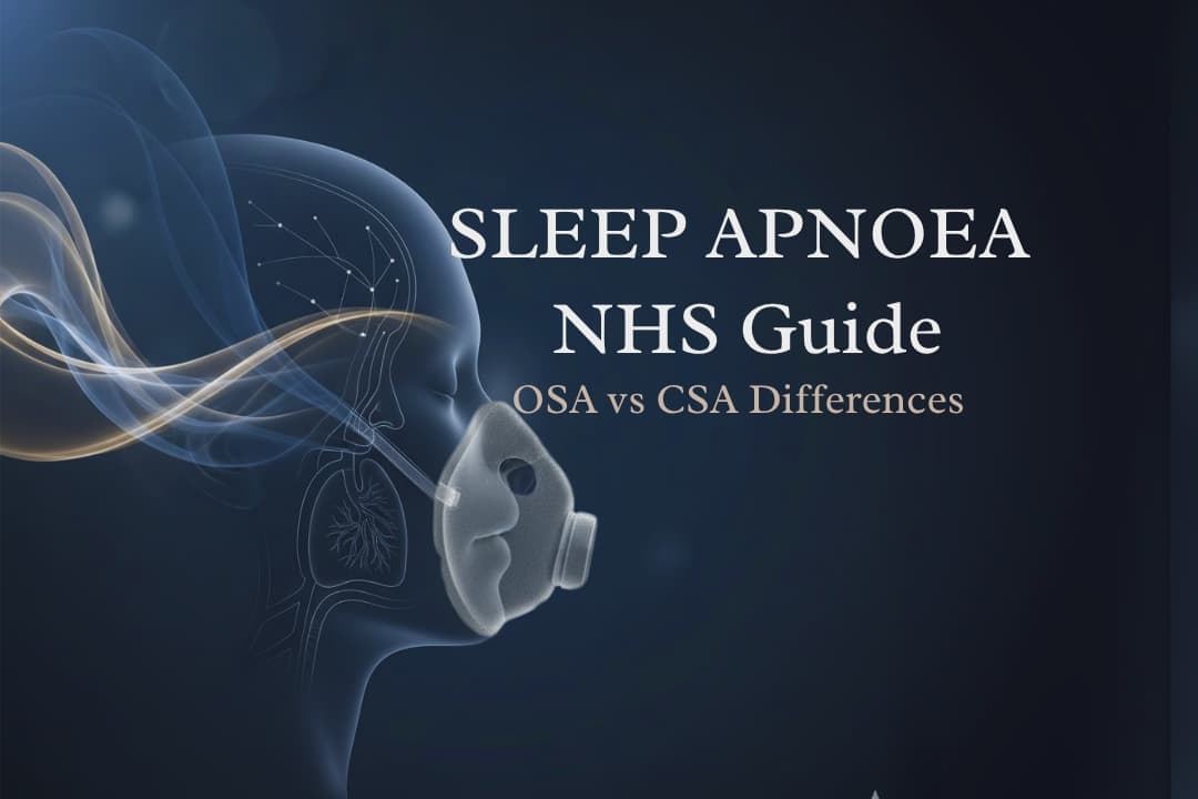 Is it Obstructive or Central? The Sleep Apnoea NHS Guide to Spotting the Key Differences