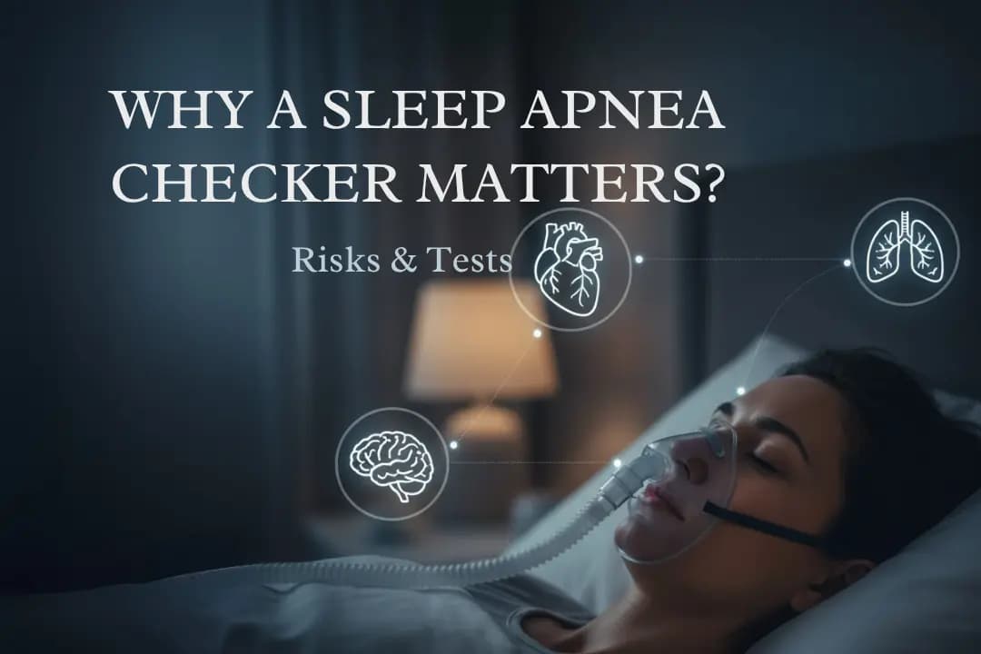 Why a Sleep Apnea Checker Matters: Risks of Untreated Sleep Apnea and How to Get Tested