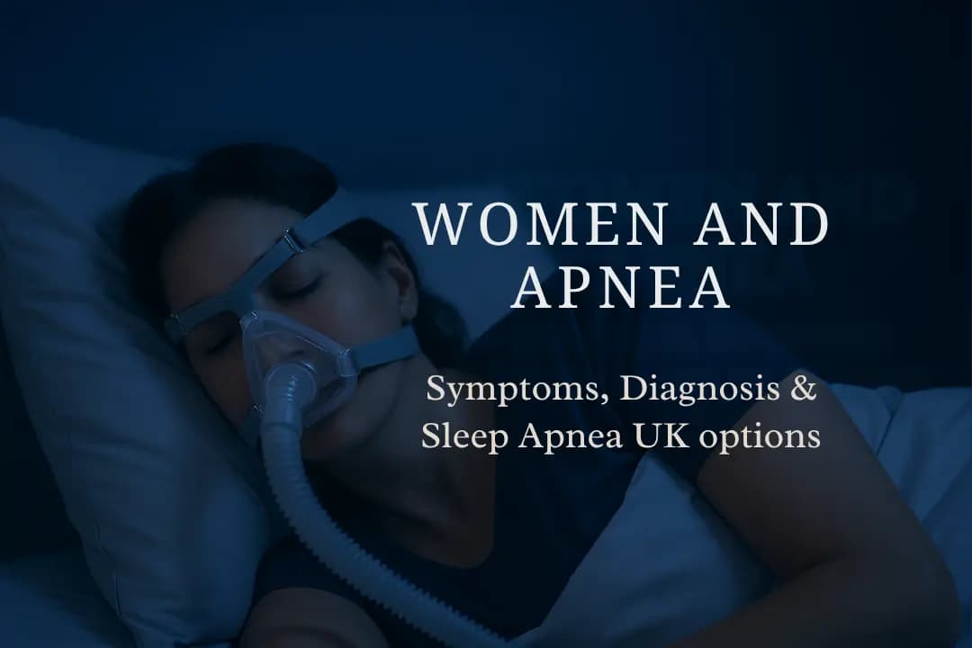 Women and Apnea: Unique Symptoms, Diagnosis, and Sleep Apnea UK Options