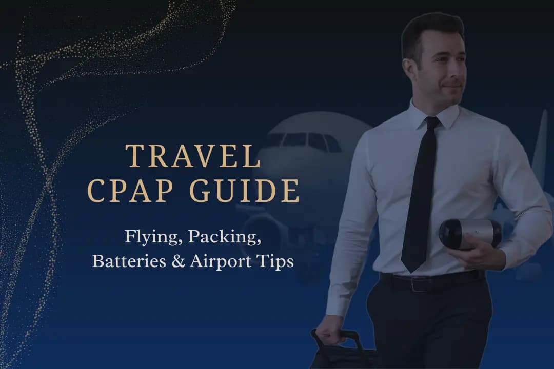 Travel CPAP Guide: Flying, Packing, Batteries & Airport Tips
