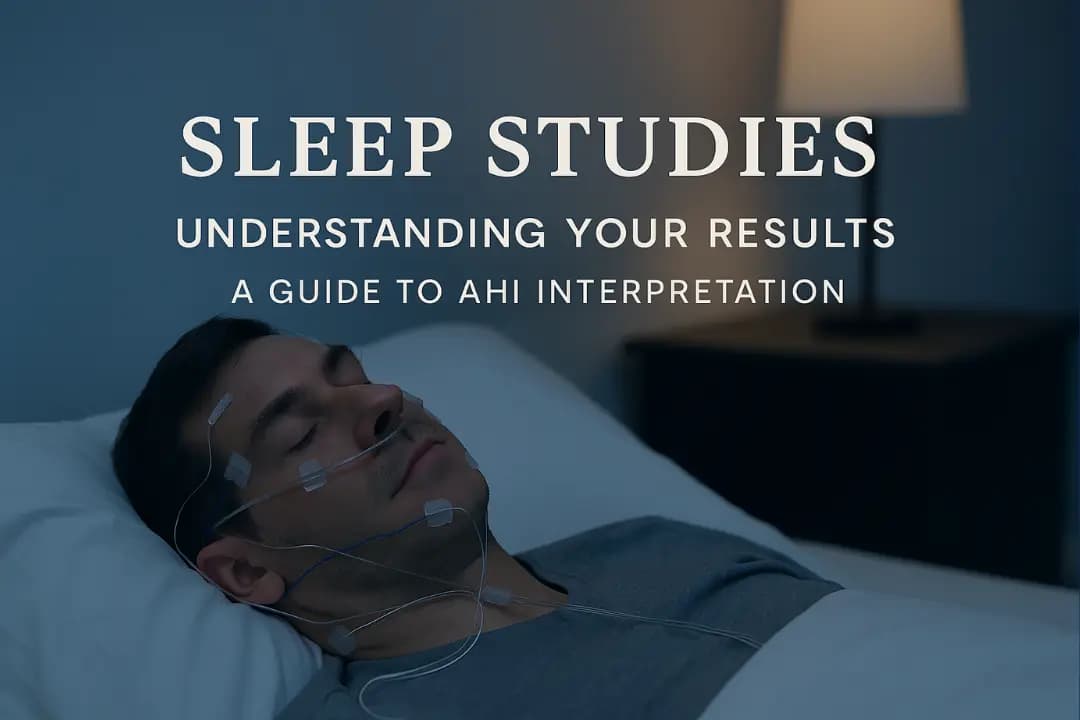 Understanding Your Results: A Guide to Sleep Studies and AHI Interpretation